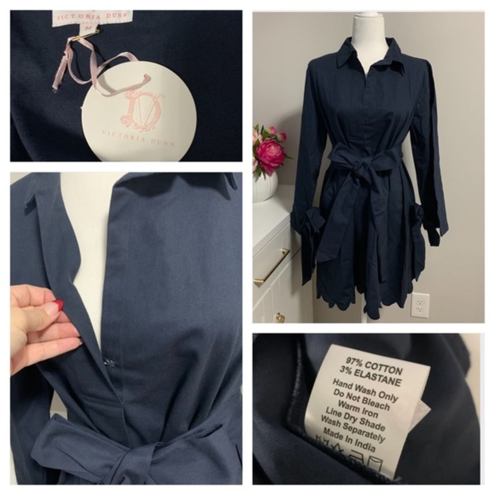 NWT Victoria Dunn Blaire Dress - Size Medium